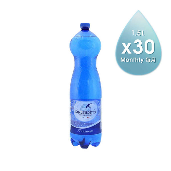 SAN BENEDETTO Sparkling Natural Mineral Water (1.5L)