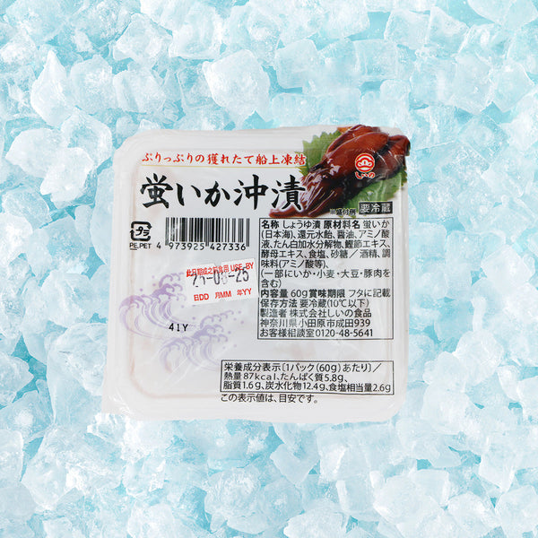 SHIINO 日本神奈川縣螢光魷魚沖漬  (60g)