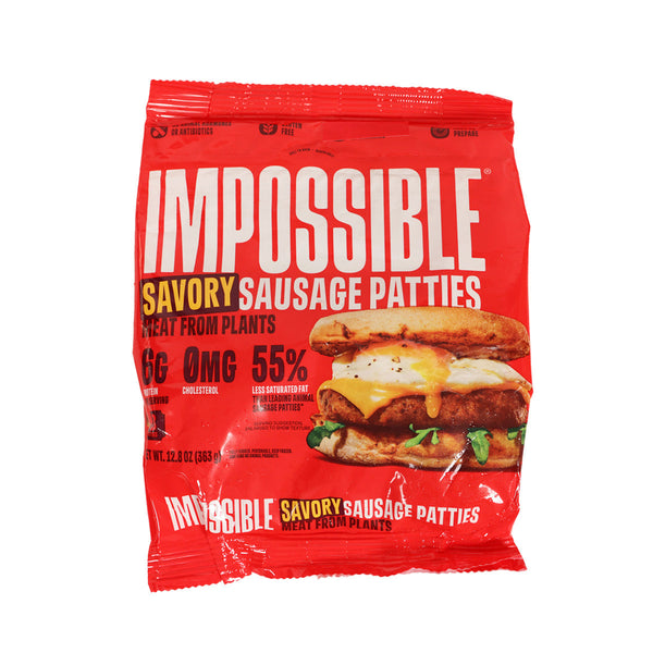 IMPOSSIBLE Savory Sausage Patties  (363g)