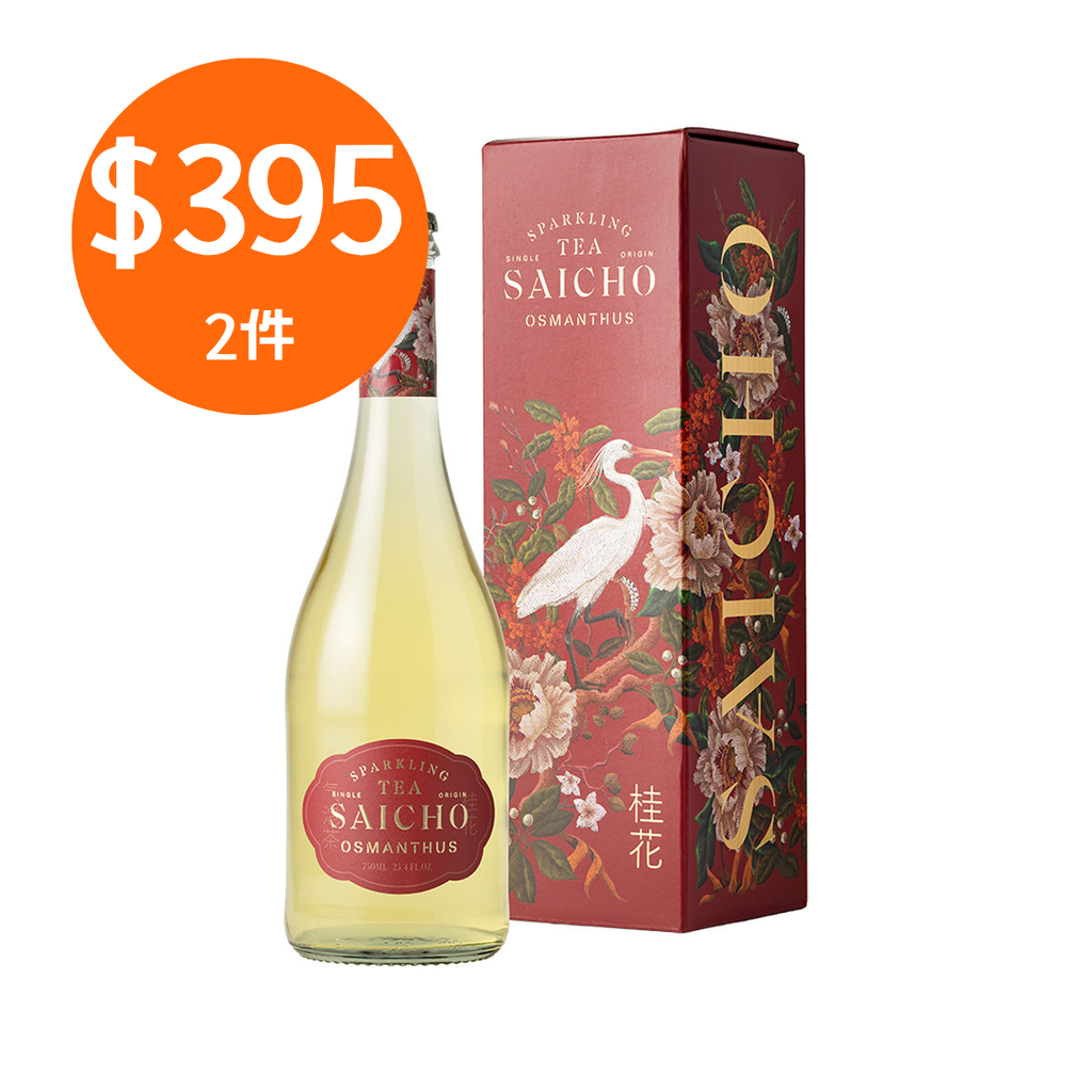 SAICHO 禮盒裝氣泡茶 - 桂花茶  (750mL)