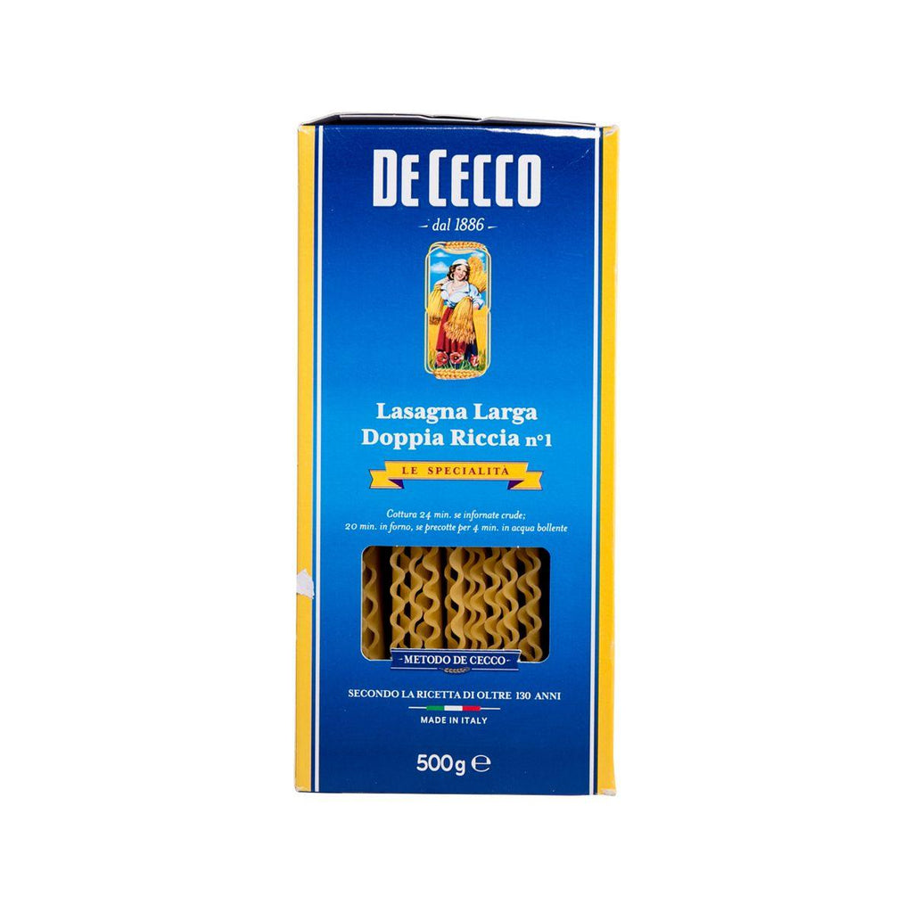 DE CECCO 波浪千層麵  (500g)