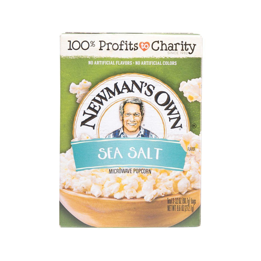 NEWMAN Microwave Popcorn - Sea Salt  (272.1g)