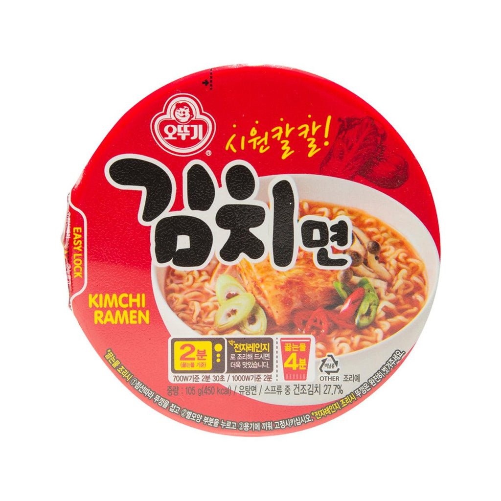 不倒翁 碗麵 - 泡菜味  (105g)