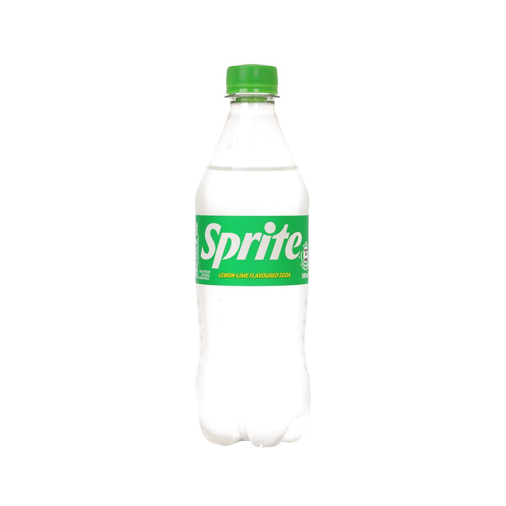 SPRITE Lemon-Lime Flavoured Soda [PET]  (500mL)