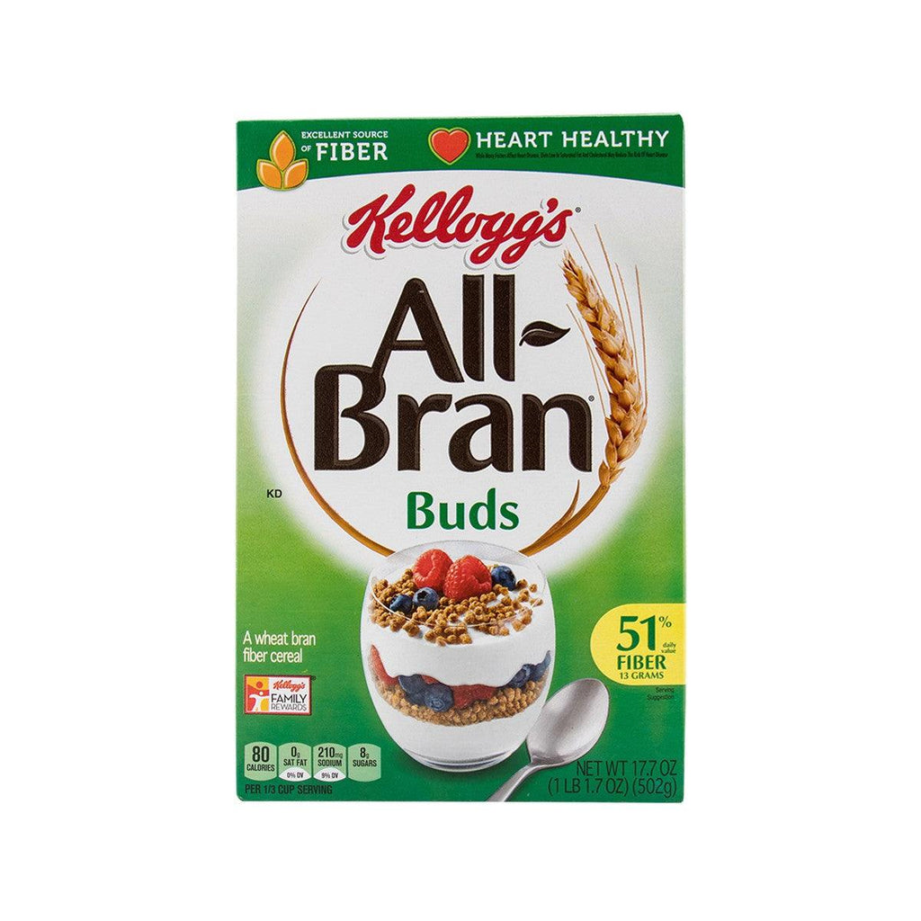 KELLOGG'S All-Bran Buds Wheat Bran Fiber Cereal (US ver)  (623g)