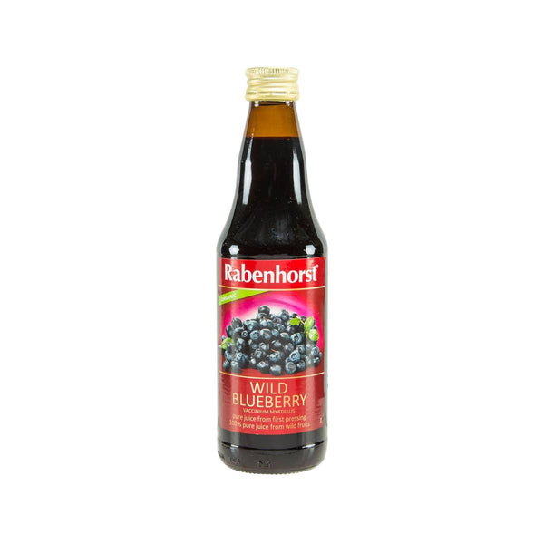 RABENHORST Organic 100% Pure Blueberry Juice  (330mL)