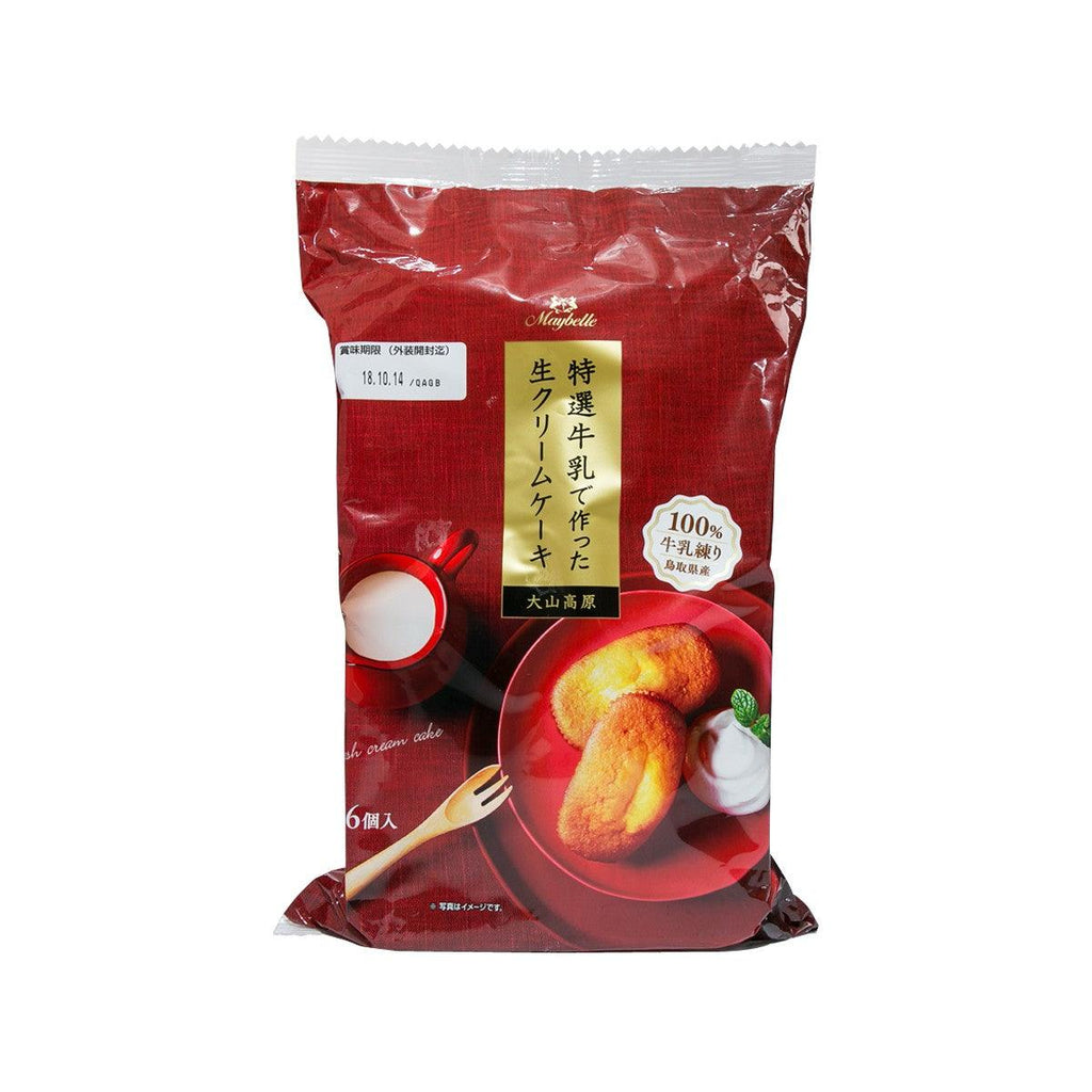丸中製菓 Maybelle鮮忌廉蛋糕  (5pcs)