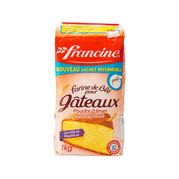 FRANCINE Cake Flour with Baking Powder  (1kg)
