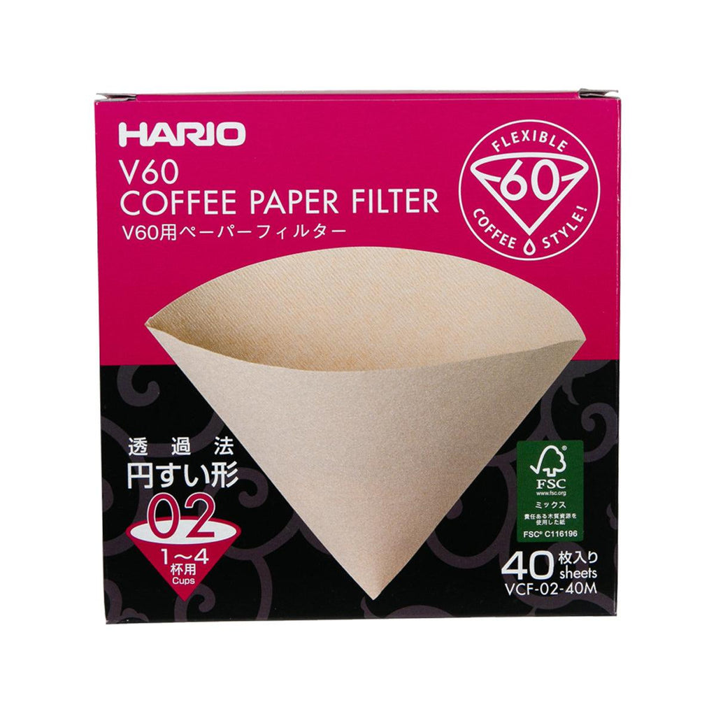 HARIO 無漂白濾紙  (40pcs)