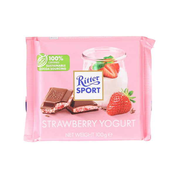 RITTER SPORT 士多啤梨乳酪朱古力  (100g)