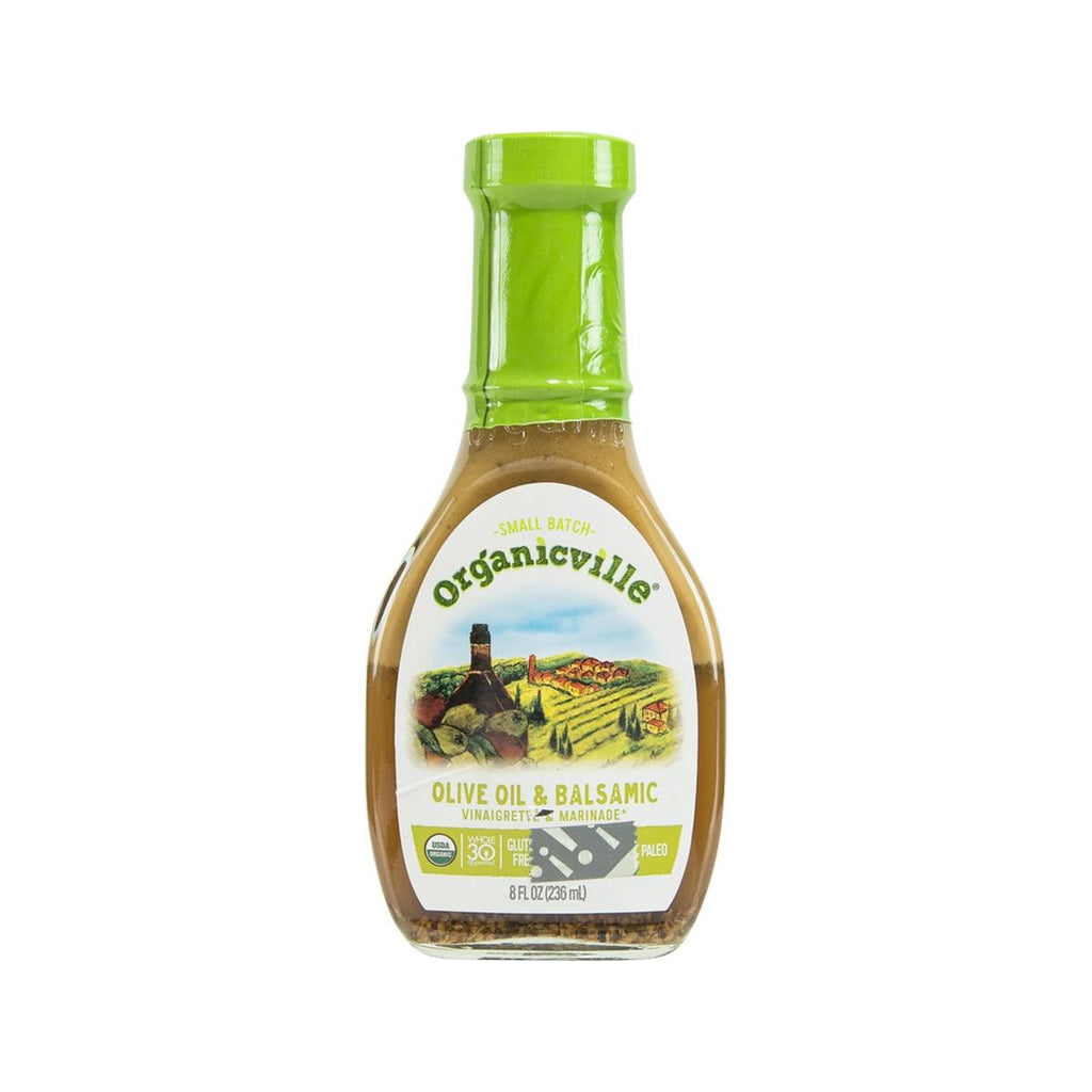 Organic Ville 有機油醋汁 - 橄欖油和香醋（236mL）