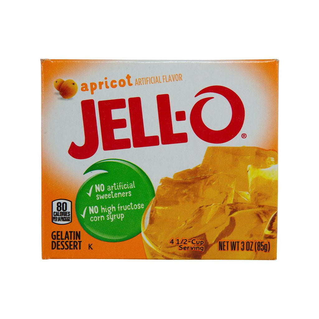 Jell-O 明膠混合甜點 - 杏桃口味 (85g)