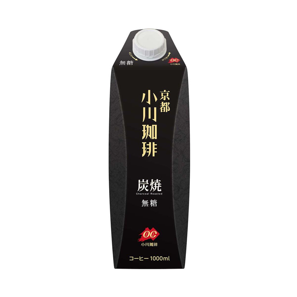 小川珈琲 無糖碳燒咖啡  (1000mL)