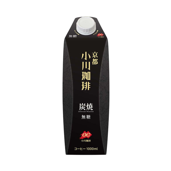 小川咖啡 炭烤咖啡-無糖(1000mL)