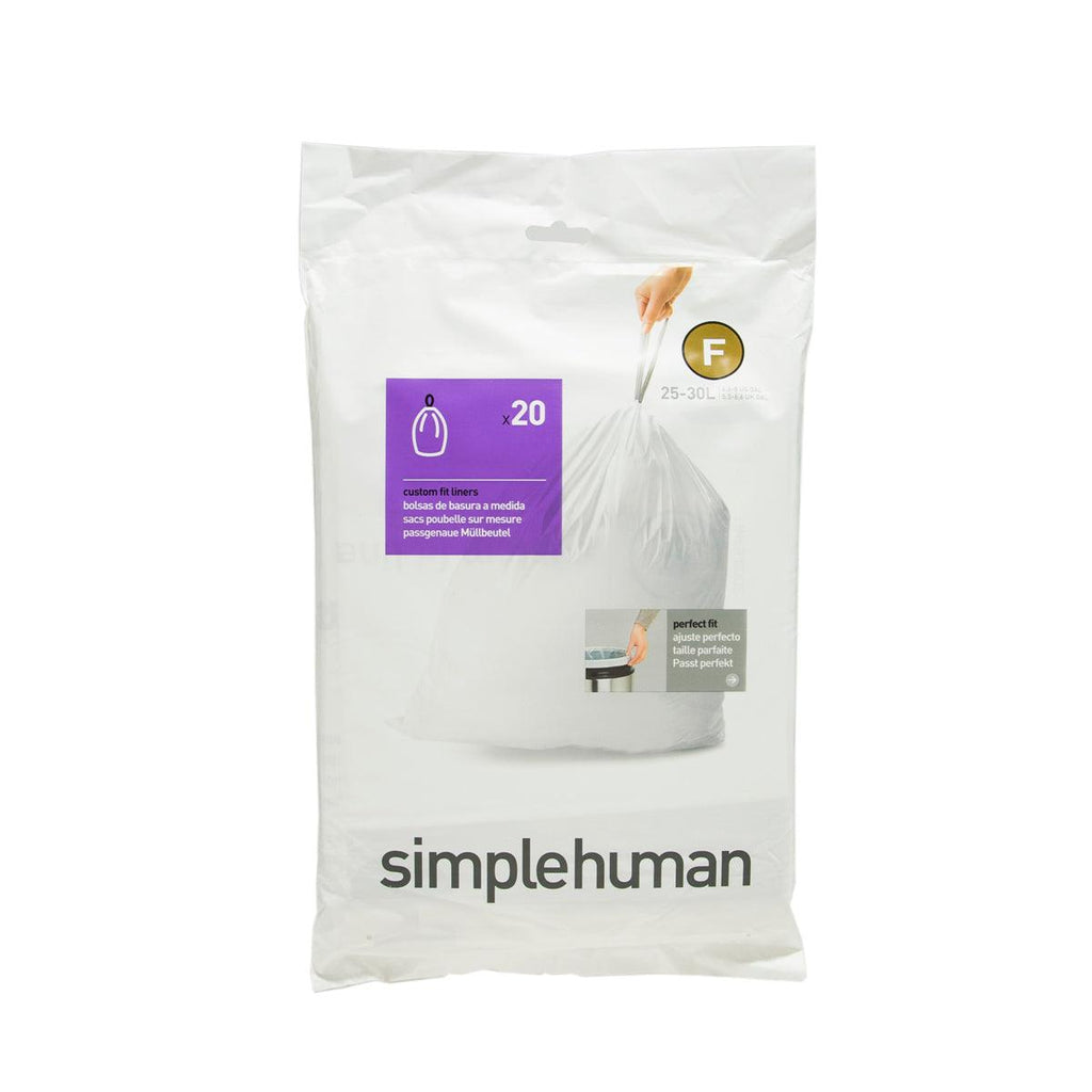 SIMPLEHUMAN 垃圾袋(垃圾桶-F專用)25公升-20個裝  (20pcs)