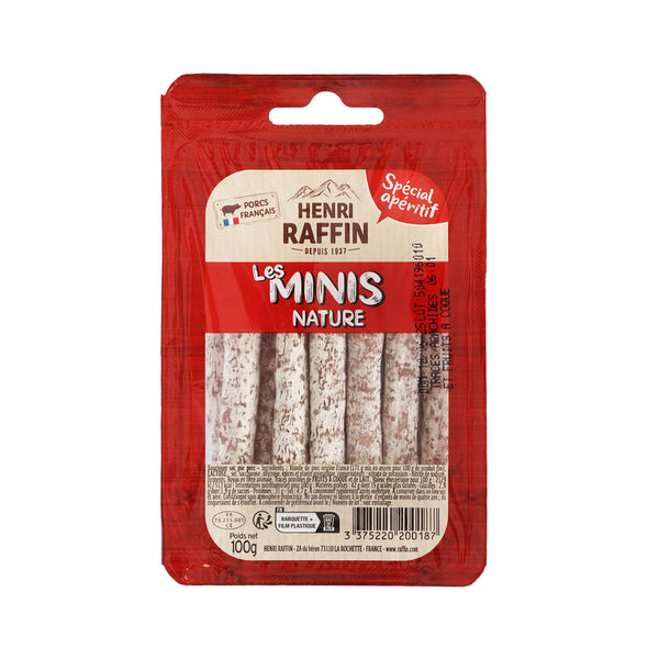 HENRI RAFFIN Air Dry Mini Salami  (100g)