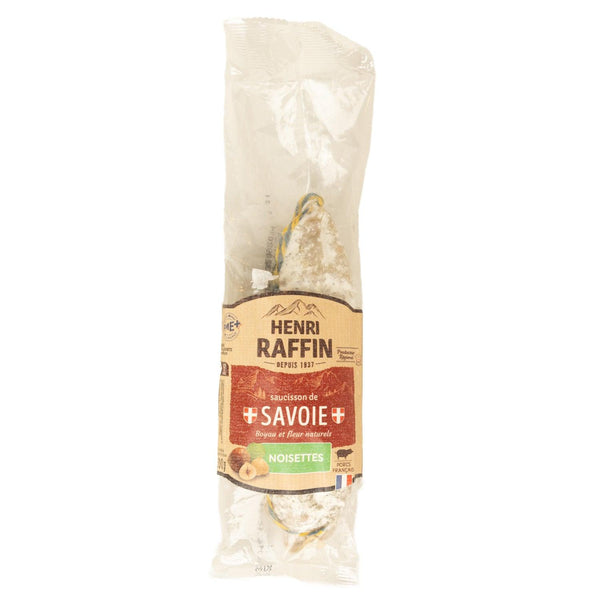 HENRI RAFFIN Saucisson Sec de Savoie Salami - Hazelnut  (200g)