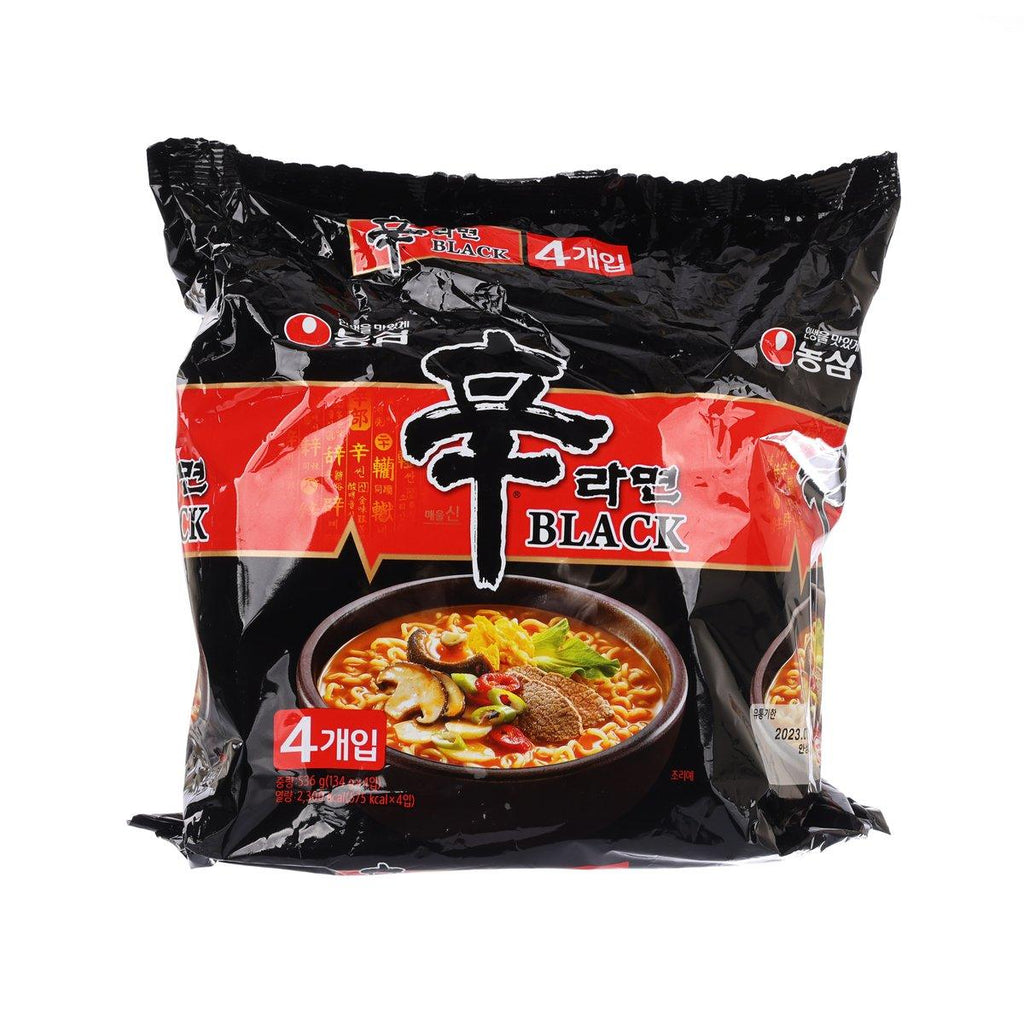 農心辛黑辣麵 4 x 134g