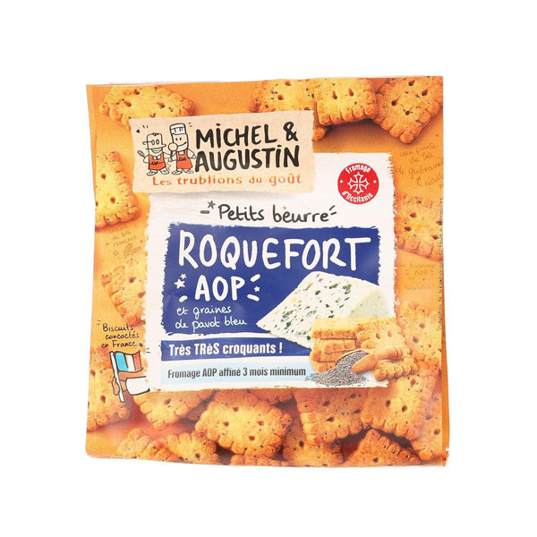 MICHEL & AUGUSTIN 羊奶芝士罌粟籽牛油餅乾  (100g)