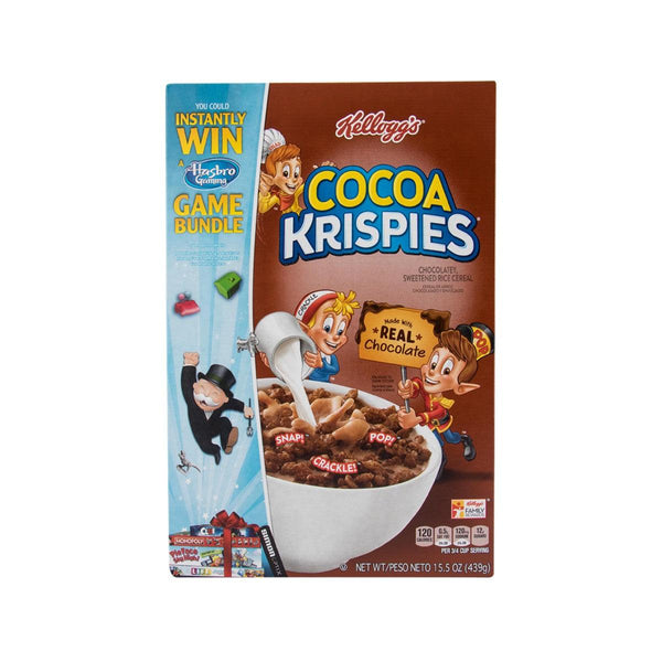 KELLOGG'S Cocoa Krispies Rice Cereal (US ver)  (357g)