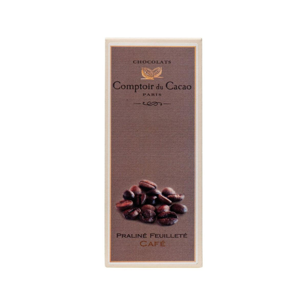 COMPTOIR DU CACAO 咖啡果仁黑朱古力  (80g)