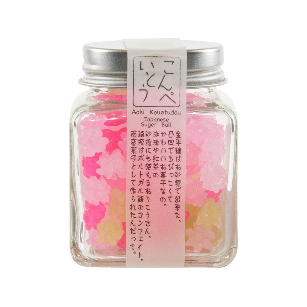 青木光悅堂 櫻草花色金平糖果  (50g)