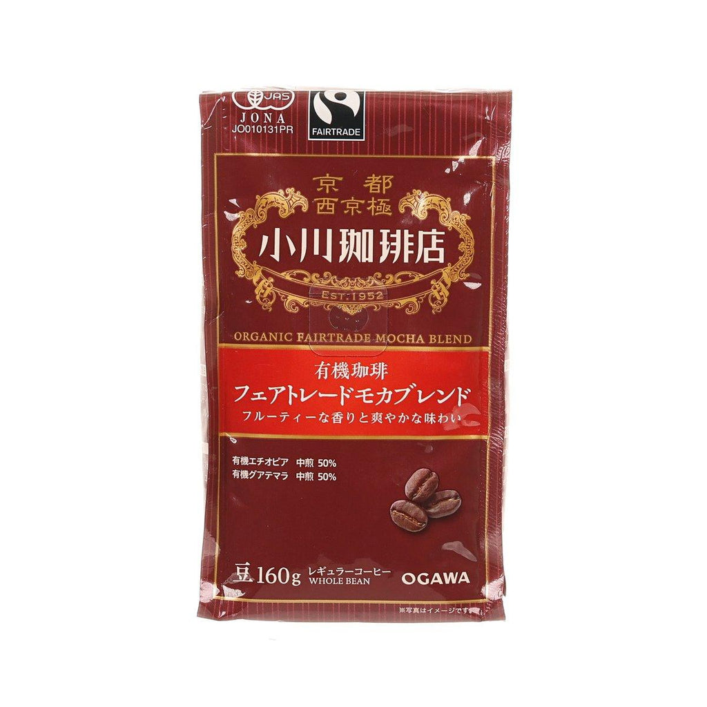 小川珈琲 有機公平貿易莫卡混合咖啡豆  (140g)