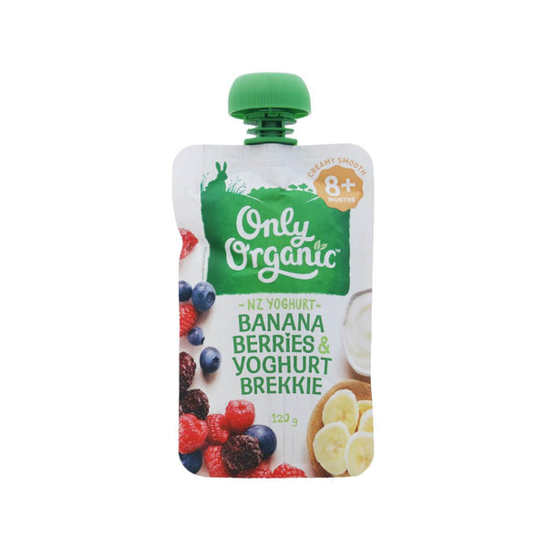 ONLY ORGANIC 有機香蕉雜莓乳酪  (120g)