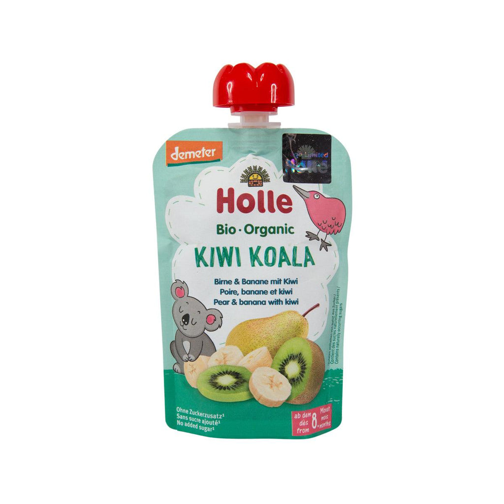 HOLLE 有機唧唧裝洋梨香蕉伴奇異果蓉  (100g)