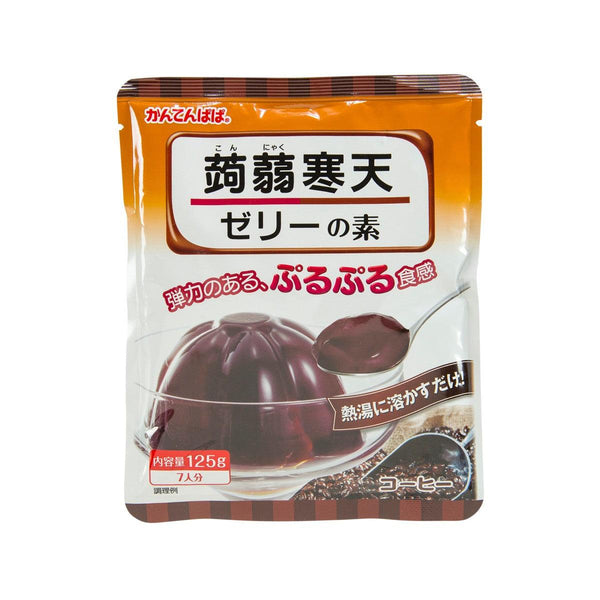 伊那食品 寒天爸爸 蒟蒻寒天啫喱粉 - 咖啡味  (125g)