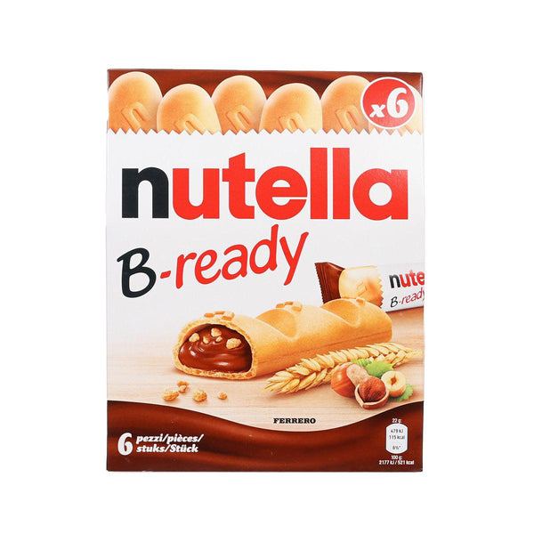 NUTELLA B-Ready 可可榛果仁醬夾心威化條  (132g)