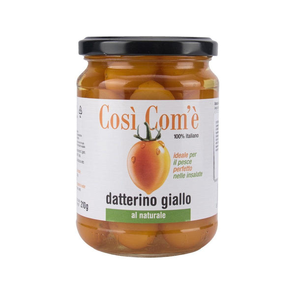 Cosi Come 未剝皮黃色 Datterino 番茄水泡（350 克）