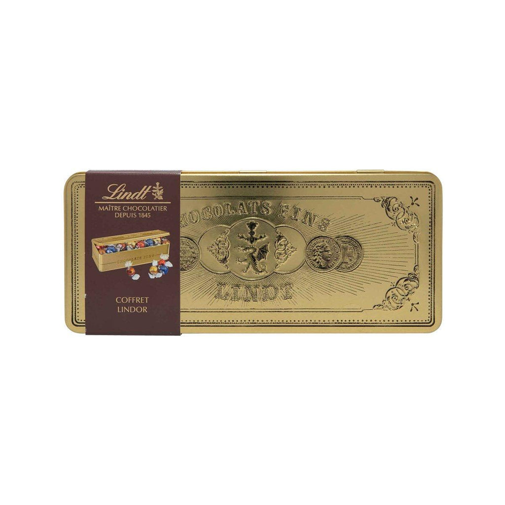 瑞士蓮 Lindor什錦軟心朱古力球鐵罐禮盒  (400g)