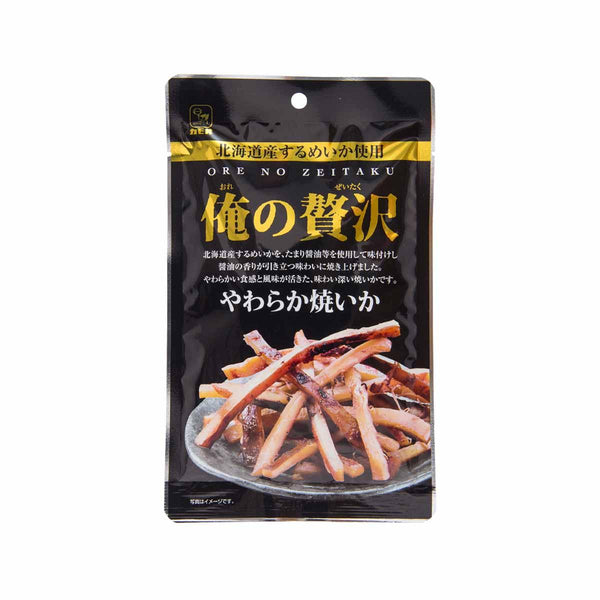KAMOI SHOKUHIN Oreno Zeitaku Soft Roasted Squid  (24g)