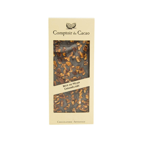 COMPTOIR DU CACAO 焦糖山核桃黑朱古力  (90g)