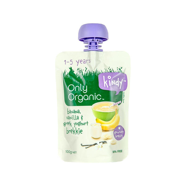 ONLY ORGANIC 有機香蕉雲尼拿希臘式乳酪  (100g)