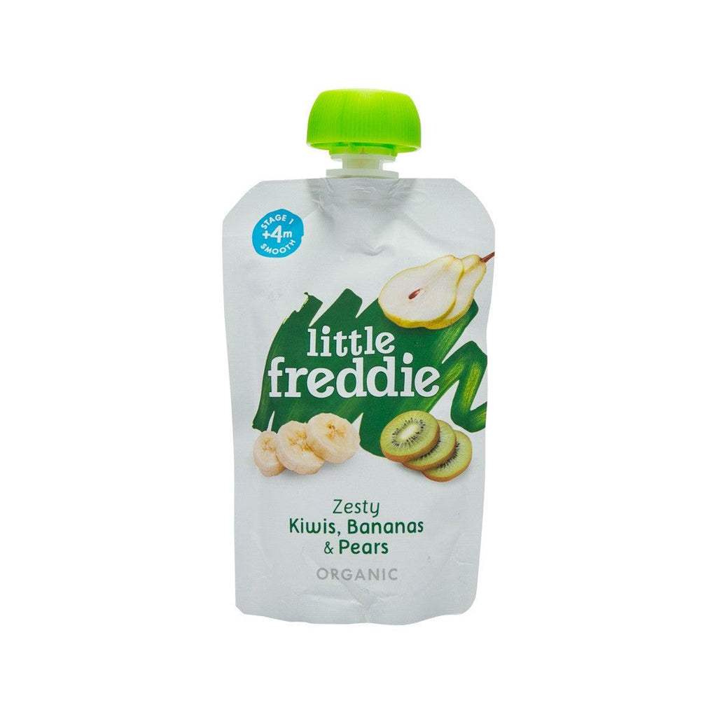 有機獼猴桃、香蕉和梨（100克）