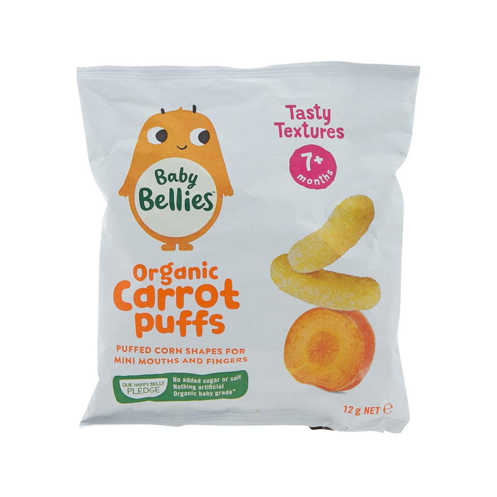 LITTLE BELLIES Organic Carrot Puffs  (12g)