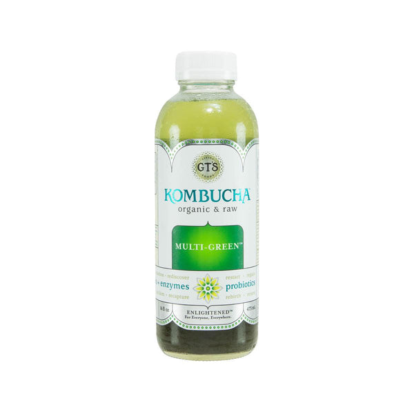 GT'S Organic Raw Kombucha Drink - Multi Green  (473mL)