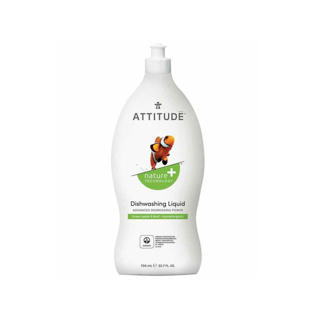 ATTITUDE 洗潔精 - 青蘋果羅勒香味  (700mL)