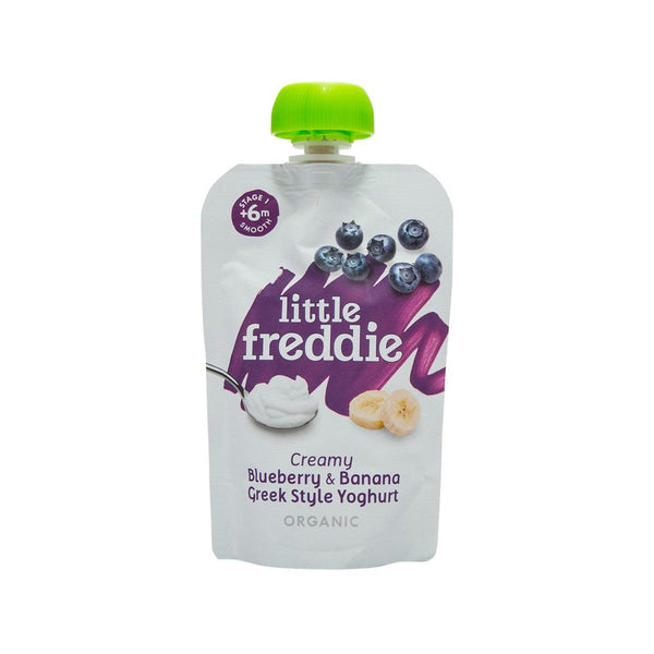 LITTLEFREDDIE 藍莓香蕉希臘式乳酪  (100g)