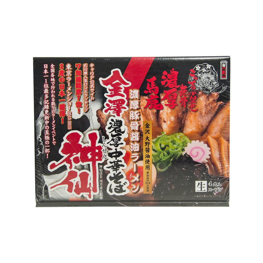 KUBOTA MENGYO 金澤風格濃鬱醬油豬骨湯拉麵禮品組 - Shinsen (4 x 100g + 4 x 56g)