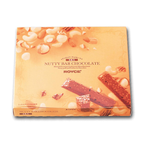 ROYCE' 果仁巧克力條  (6pcs)