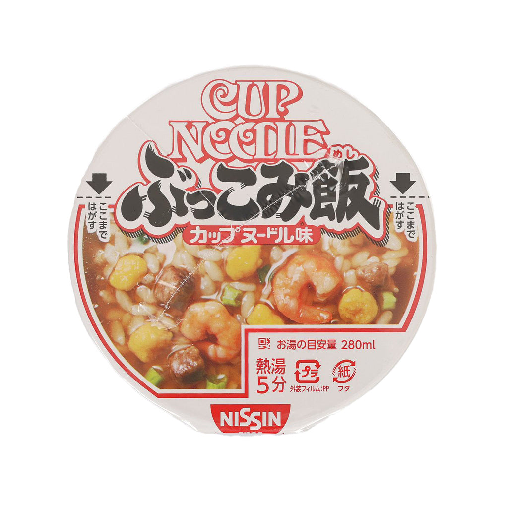 NISSIN Cup Noodle Flavor Soup Rice  (75g)