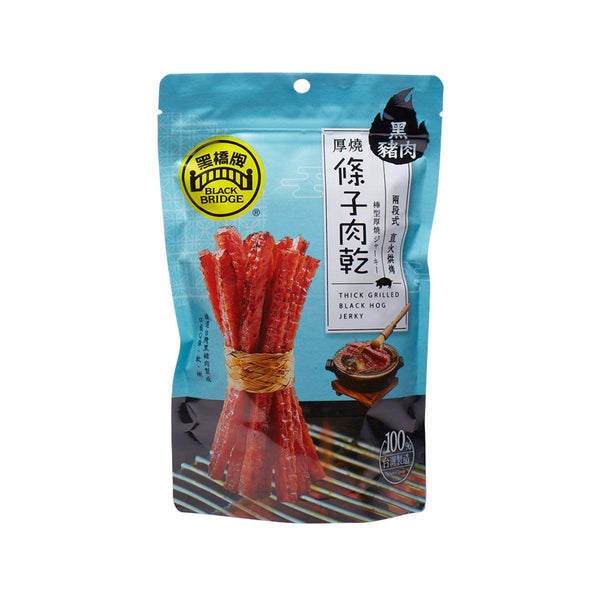 黑橋牌 黑豬原燒條子肉乾  (100g)