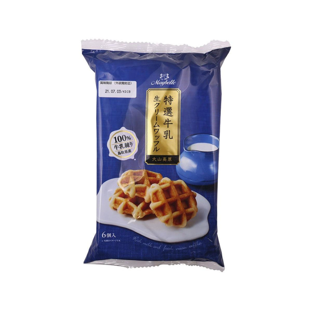 美寶兒鮮奶油華夫餅(6片)
