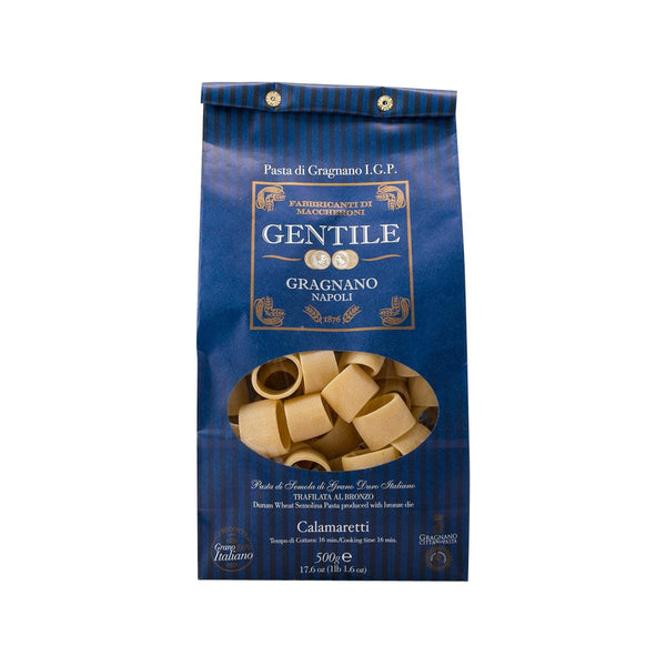 GENTILE Artisanal Pasta di Gragnano IGP - Calamaretti  (500g)