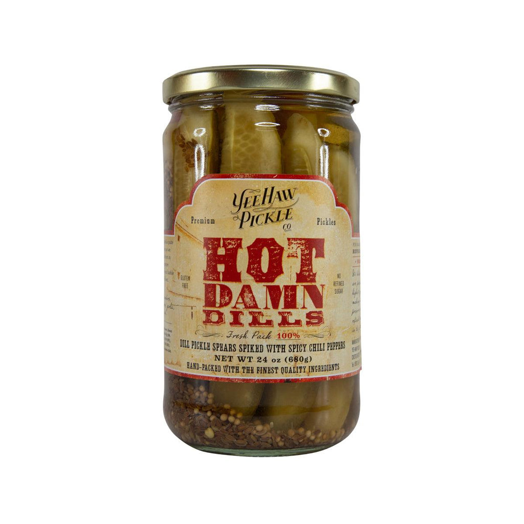 YEE-HAW PICKLE Pickles - Hot Damn Dills  (680g) - city'super E-Shop