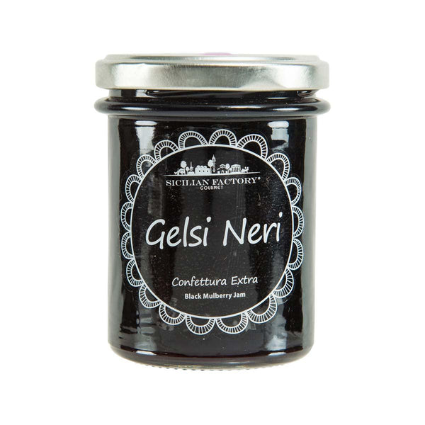 SICILIAN FACTORY Black Mulberry Jam  (240g)