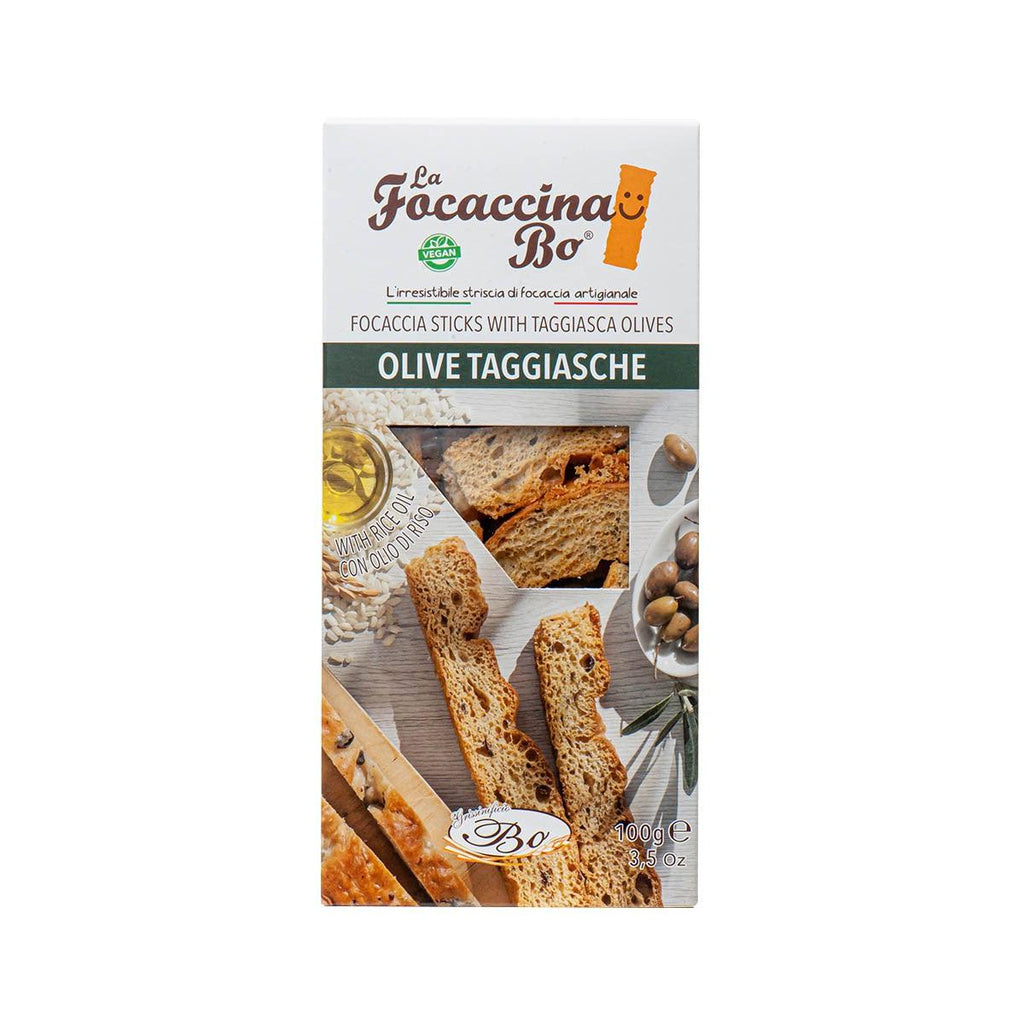 LA FOCACCINA BO 橄欖味意式麵包條  (100g)
